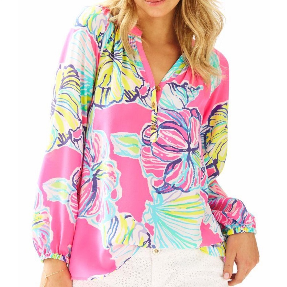 Lilly Pulitzer Elsa top, size M